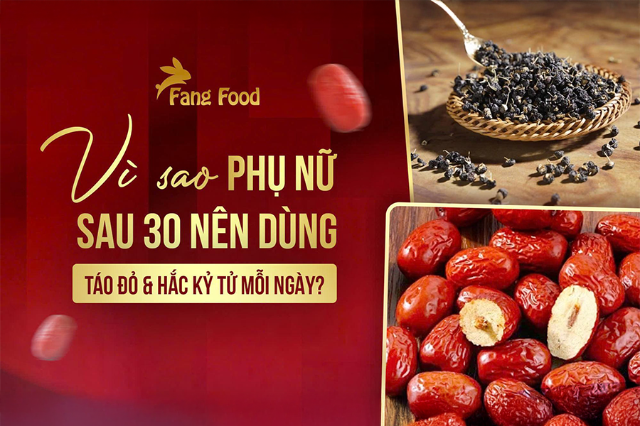 Lợi Ích Của Trà Táo Đỏ Hắc Kỷ Tử