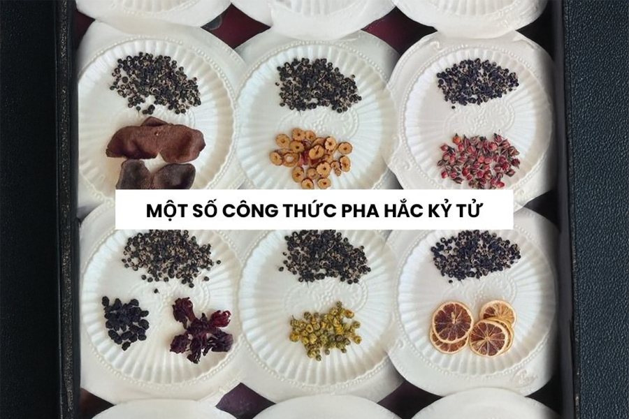 Biến Tấu Với Trà Hắc Kỷ Tử