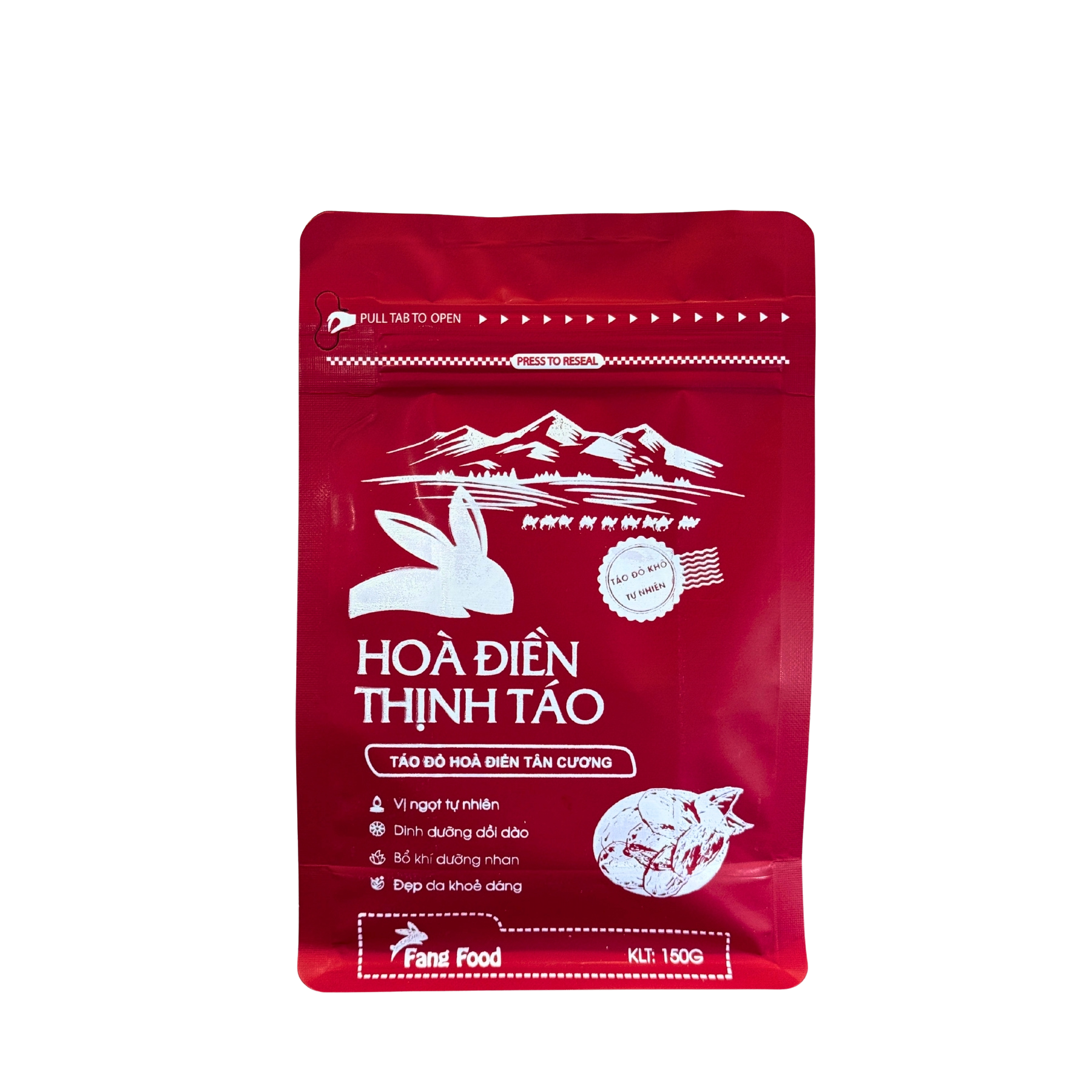 TÁO ĐỎ HOÀ ĐIỀN TÂN CƯƠNG TÚI 150G